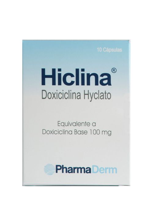 Hiclina 100 mg cápsulas