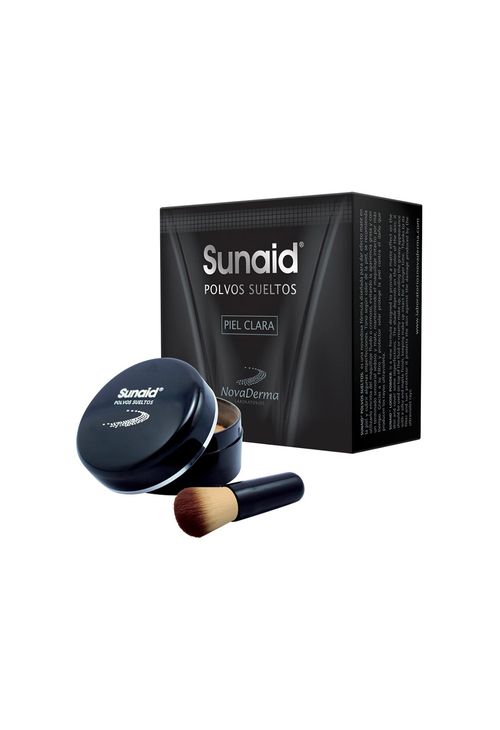 Sunaid polvo suelto piel clara