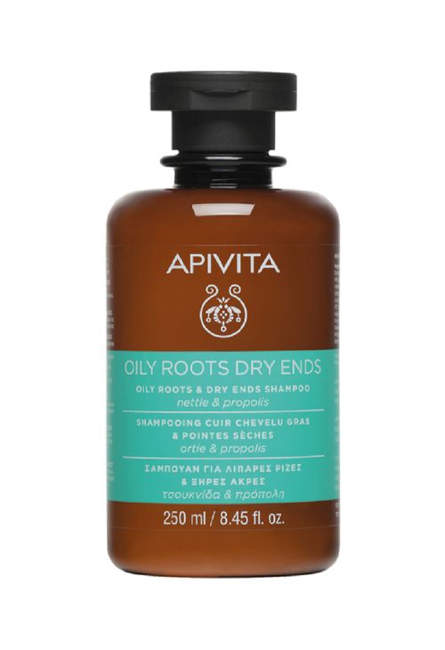 Apivita oily roots & dry ends shampoo