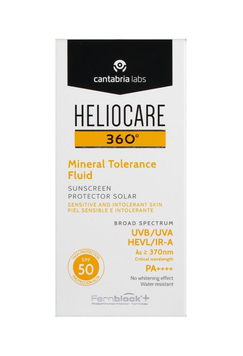 Heliocare 360 mineral tolerance spf 50