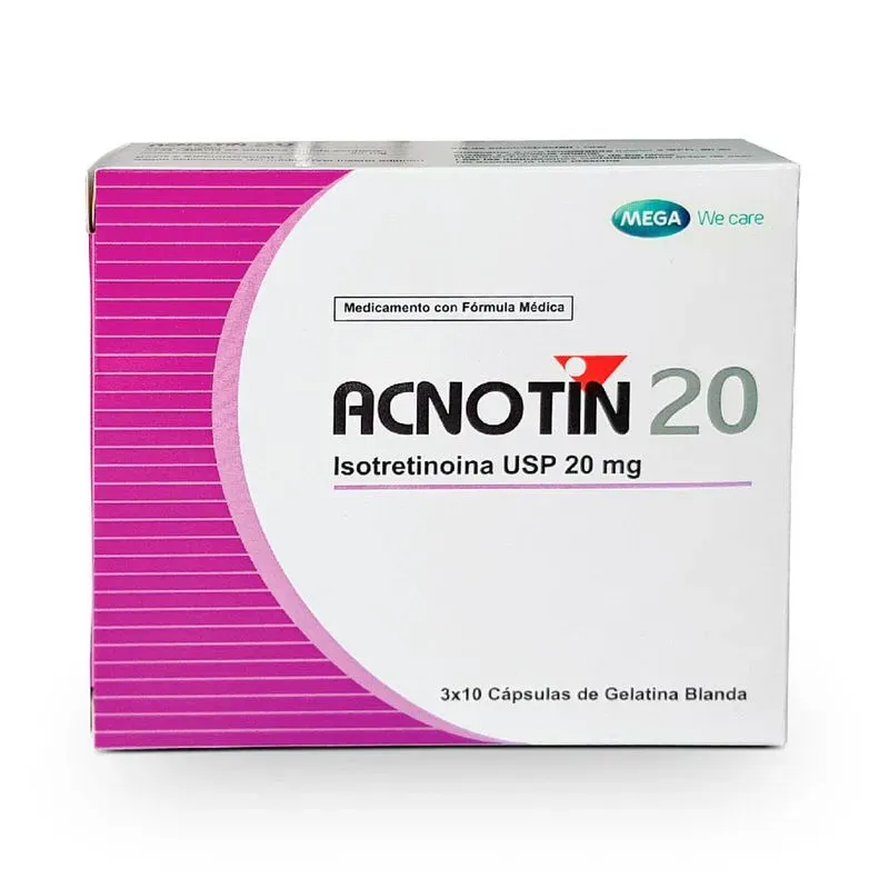 Acnotin Capsulas Blandas 20 Mg